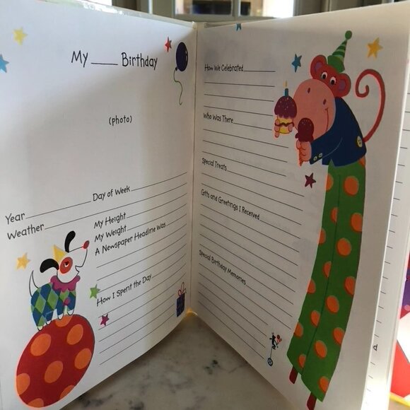 Hallmark My Son's Birthday Memories Scrapbook Album - Picture 2 of 9